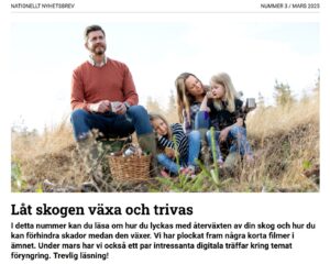 Läs mer om artikeln Skogsstyrelsens nyhetsbrev nr. 3 – 2025