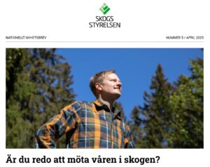 Läs mer om artikeln Skogsstyrelsens nyhetsbrev nr. 5 – 2025